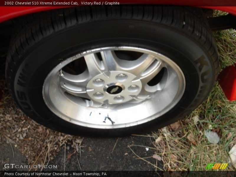 Victory Red / Graphite 2002 Chevrolet S10 Xtreme Extended Cab