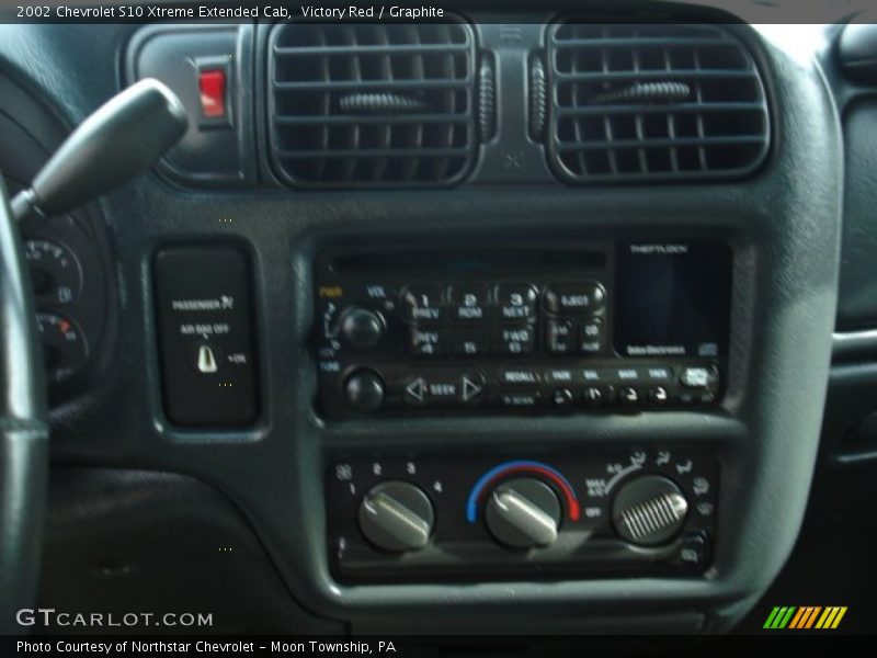 Victory Red / Graphite 2002 Chevrolet S10 Xtreme Extended Cab