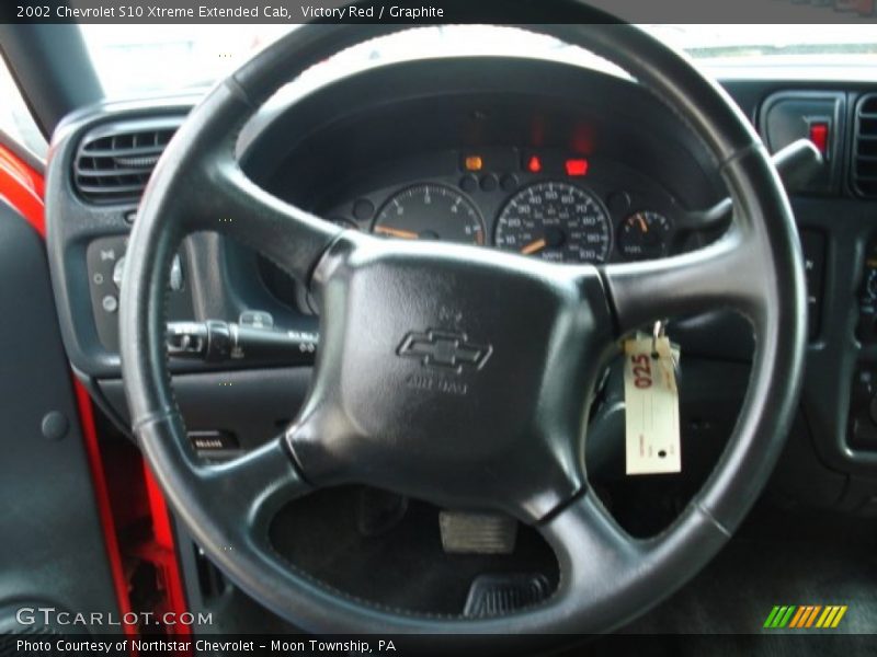 Victory Red / Graphite 2002 Chevrolet S10 Xtreme Extended Cab