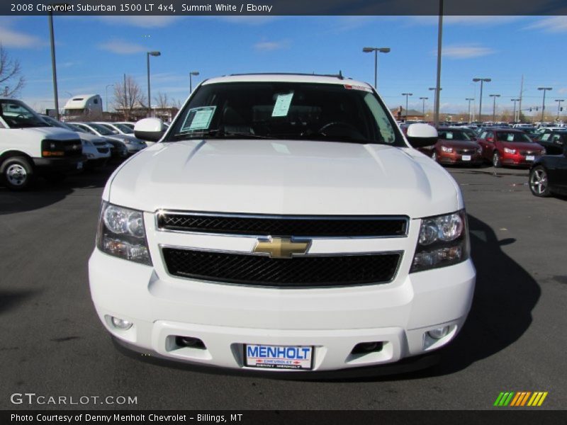 Summit White / Ebony 2008 Chevrolet Suburban 1500 LT 4x4