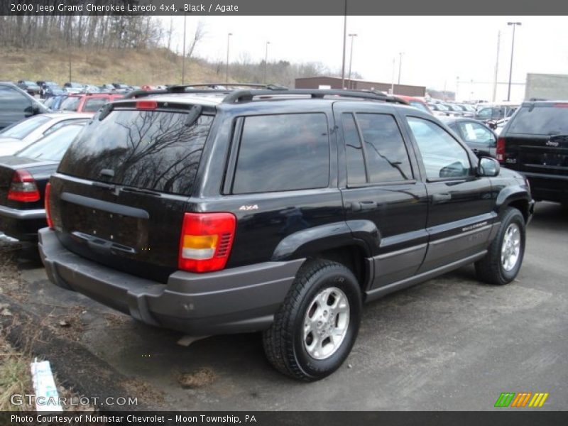 Black / Agate 2000 Jeep Grand Cherokee Laredo 4x4