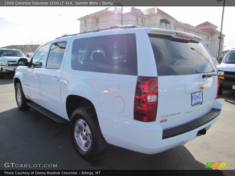 Summit White / Ebony 2008 Chevrolet Suburban 1500 LT 4x4