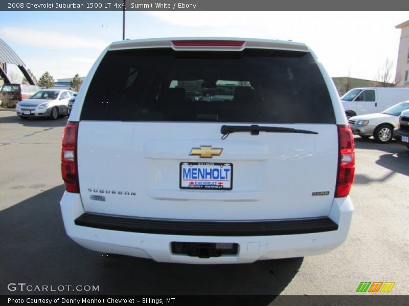 Summit White / Ebony 2008 Chevrolet Suburban 1500 LT 4x4