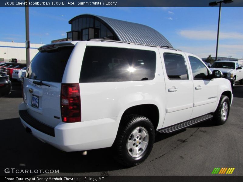 Summit White / Ebony 2008 Chevrolet Suburban 1500 LT 4x4