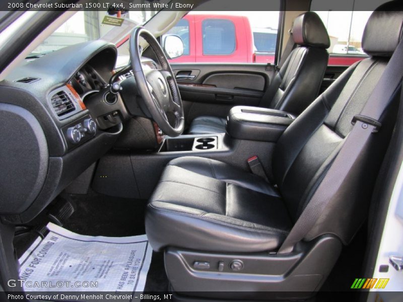 Summit White / Ebony 2008 Chevrolet Suburban 1500 LT 4x4
