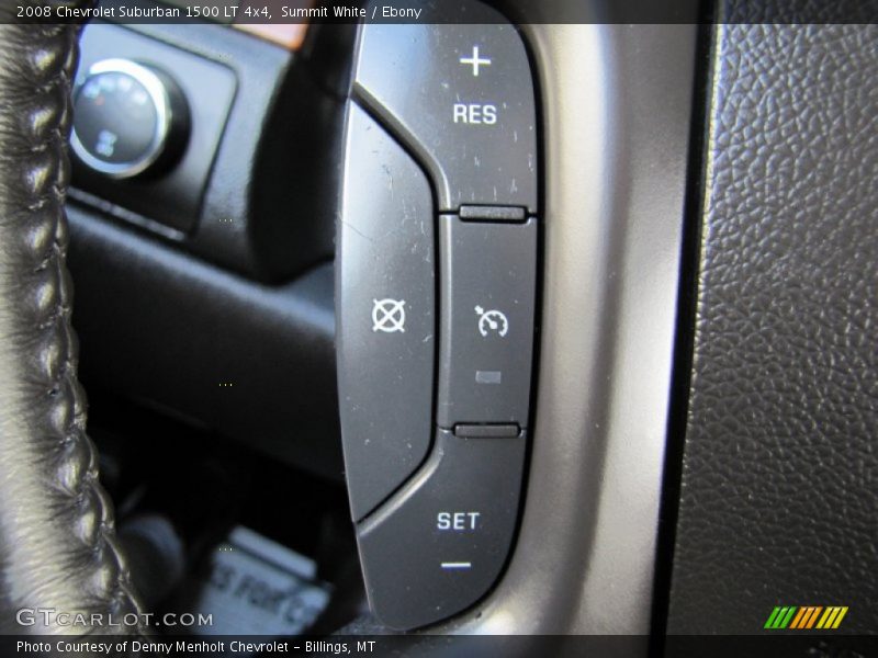 Summit White / Ebony 2008 Chevrolet Suburban 1500 LT 4x4