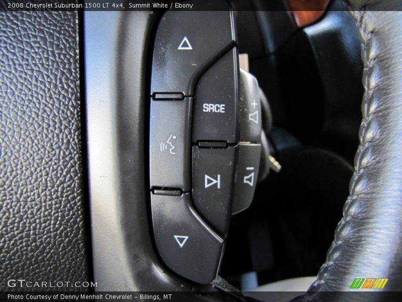 Summit White / Ebony 2008 Chevrolet Suburban 1500 LT 4x4