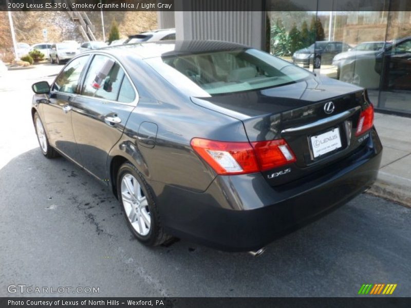 Smokey Granite Mica / Light Gray 2009 Lexus ES 350