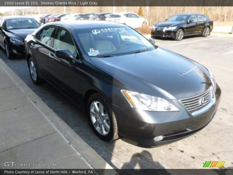 Smokey Granite Mica / Light Gray 2009 Lexus ES 350