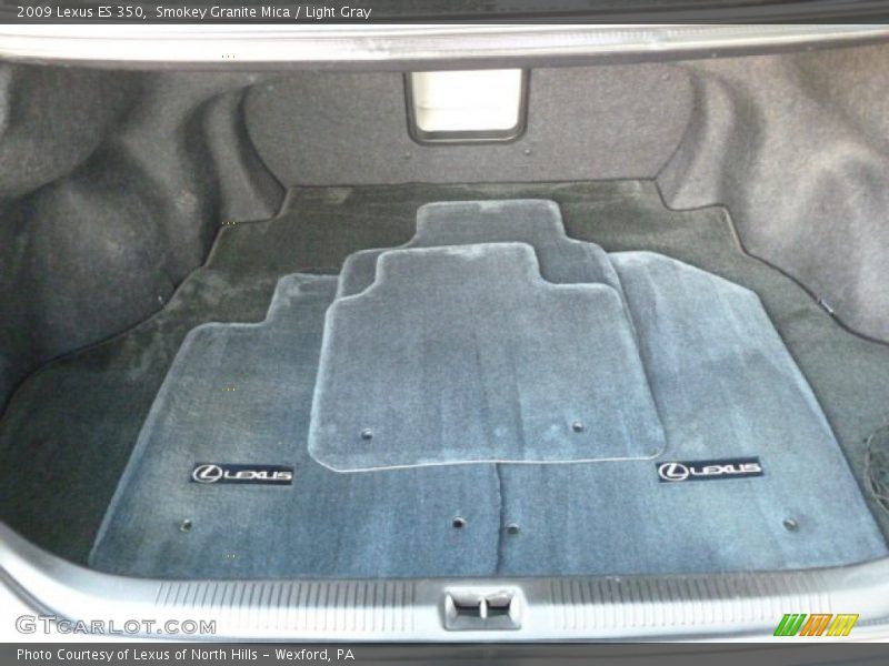 Smokey Granite Mica / Light Gray 2009 Lexus ES 350