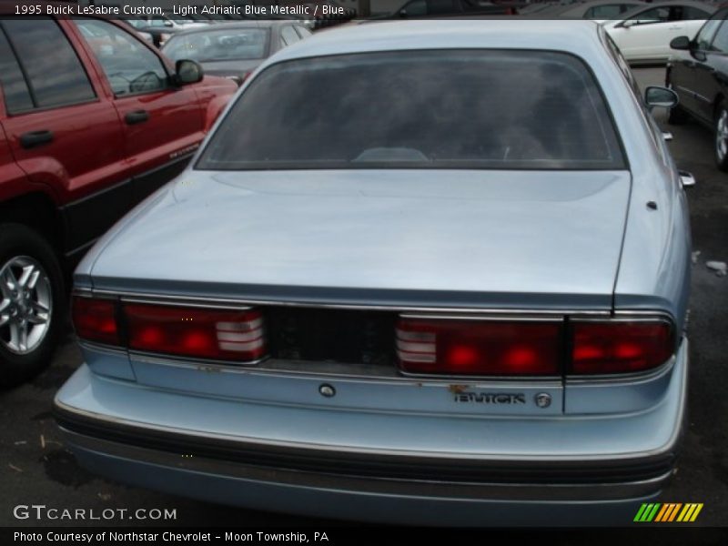 Light Adriatic Blue Metallic / Blue 1995 Buick LeSabre Custom