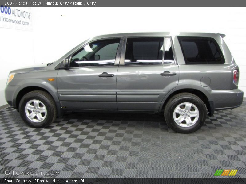 Nimbus Gray Metallic / Gray 2007 Honda Pilot LX