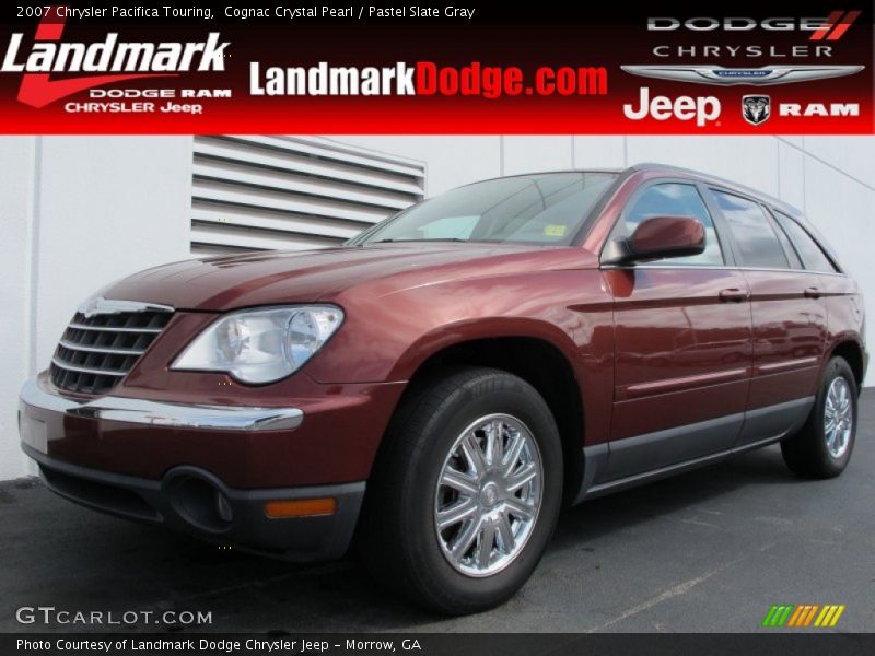 Cognac Crystal Pearl / Pastel Slate Gray 2007 Chrysler Pacifica Touring