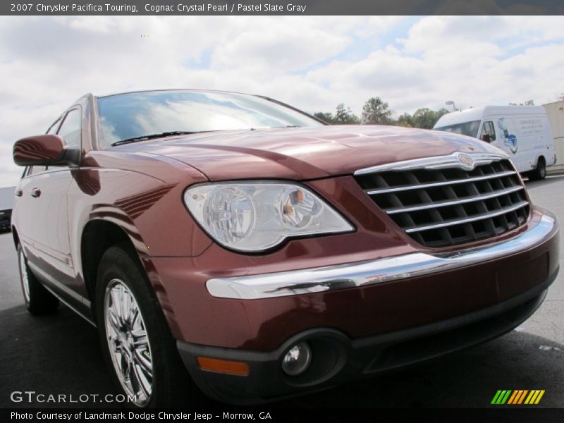 Cognac Crystal Pearl / Pastel Slate Gray 2007 Chrysler Pacifica Touring