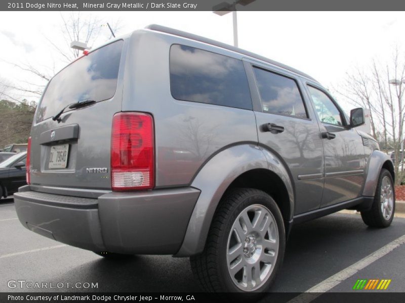 Mineral Gray Metallic / Dark Slate Gray 2011 Dodge Nitro Heat