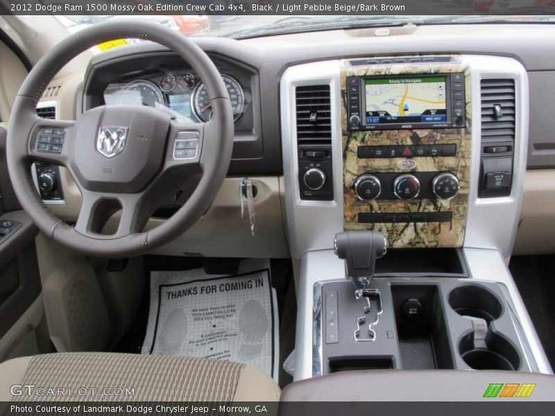 Dashboard of 2012 Ram 1500 Mossy Oak Edition Crew Cab 4x4