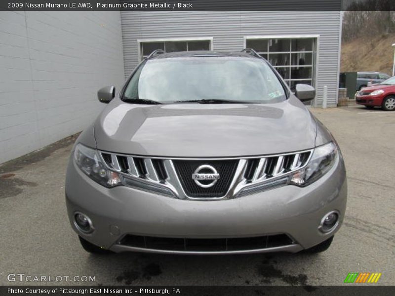 Platinum Graphite Metallic / Black 2009 Nissan Murano LE AWD