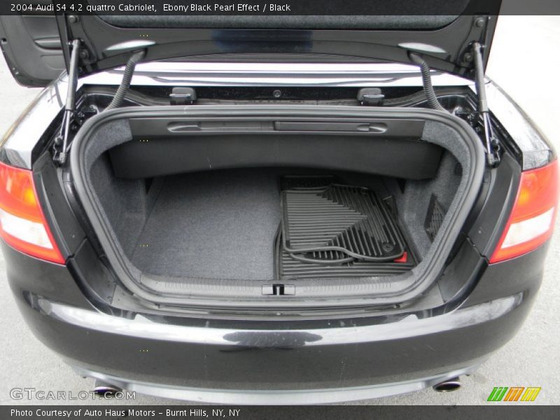  2004 S4 4.2 quattro Cabriolet Trunk