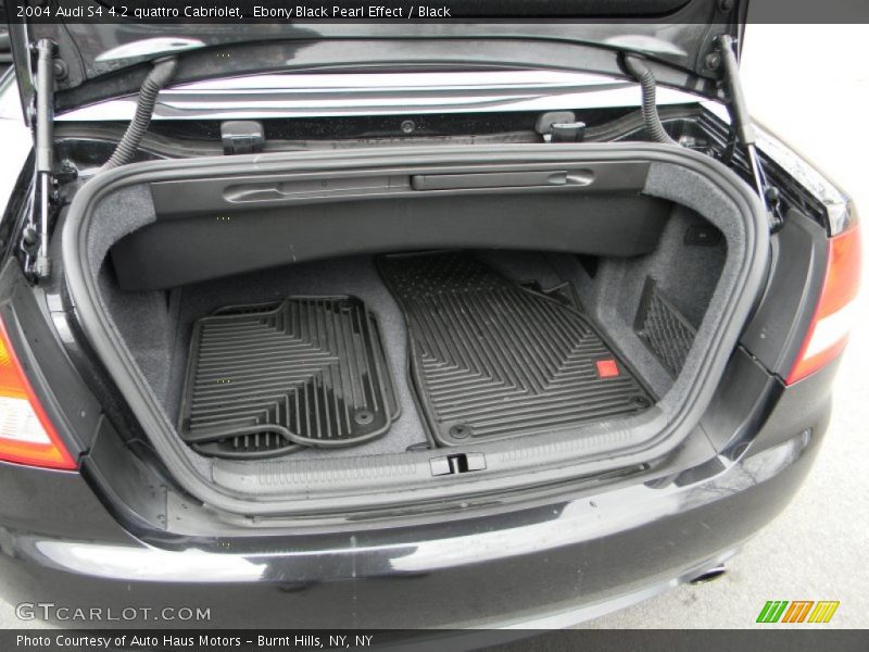  2004 S4 4.2 quattro Cabriolet Trunk