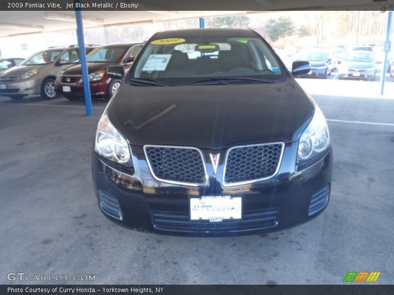 Jet Black Metallic / Ebony 2009 Pontiac Vibe