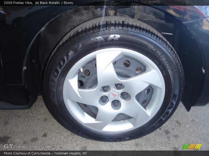 Jet Black Metallic / Ebony 2009 Pontiac Vibe