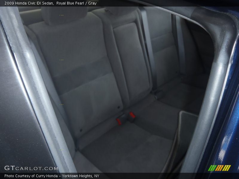 Royal Blue Pearl / Gray 2009 Honda Civic EX Sedan