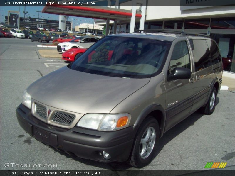 Light Taupe Metallic / Taupe 2000 Pontiac Montana