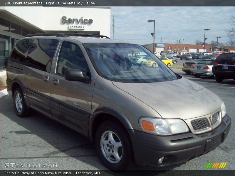 Light Taupe Metallic / Taupe 2000 Pontiac Montana