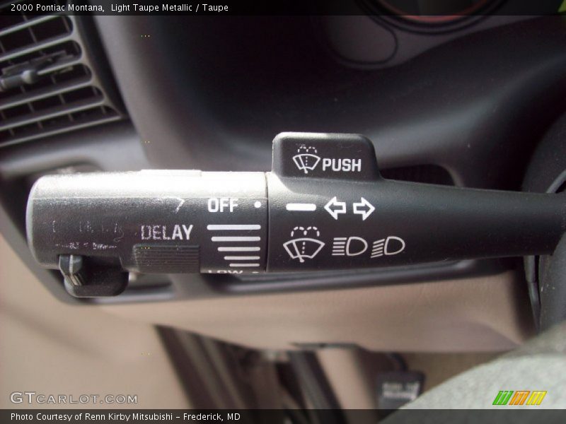 Light Taupe Metallic / Taupe 2000 Pontiac Montana