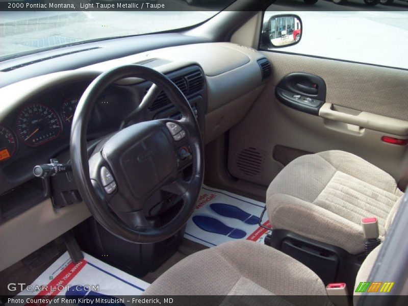 Light Taupe Metallic / Taupe 2000 Pontiac Montana