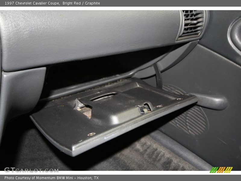 Bright Red / Graphite 1997 Chevrolet Cavalier Coupe