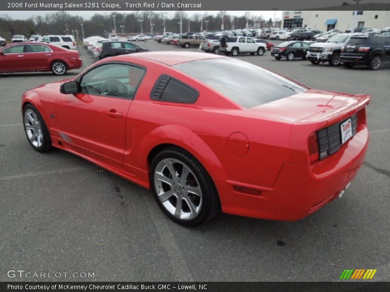  2006 Mustang Saleen S281 Coupe Torch Red