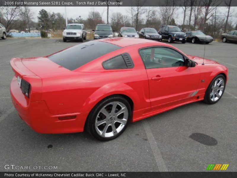 Torch Red / Dark Charcoal 2006 Ford Mustang Saleen S281 Coupe