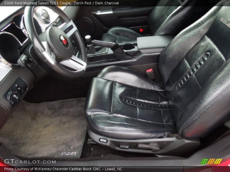  2006 Mustang Saleen S281 Coupe Dark Charcoal Interior