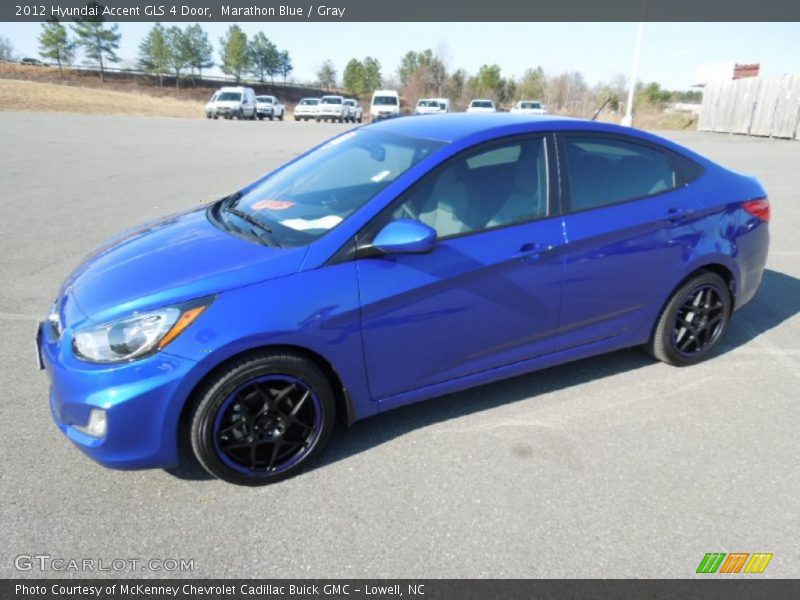  2012 Accent GLS 4 Door Marathon Blue