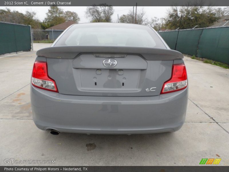 Cement / Dark Charcoal 2012 Scion tC