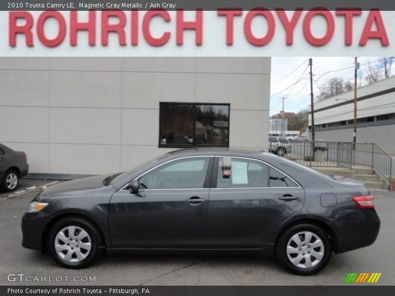 Magnetic Gray Metallic / Ash Gray 2010 Toyota Camry LE
