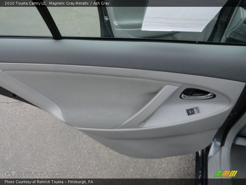 Magnetic Gray Metallic / Ash Gray 2010 Toyota Camry LE