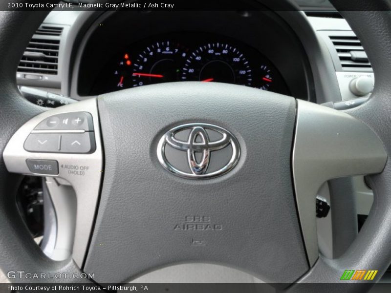 Magnetic Gray Metallic / Ash Gray 2010 Toyota Camry LE
