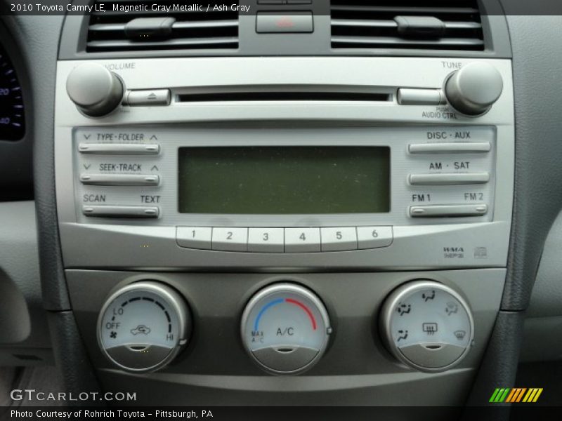 Magnetic Gray Metallic / Ash Gray 2010 Toyota Camry LE