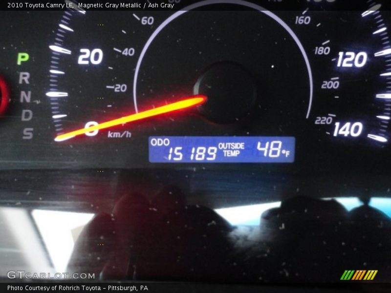 Magnetic Gray Metallic / Ash Gray 2010 Toyota Camry LE