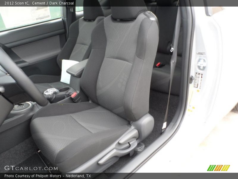 Cement / Dark Charcoal 2012 Scion tC