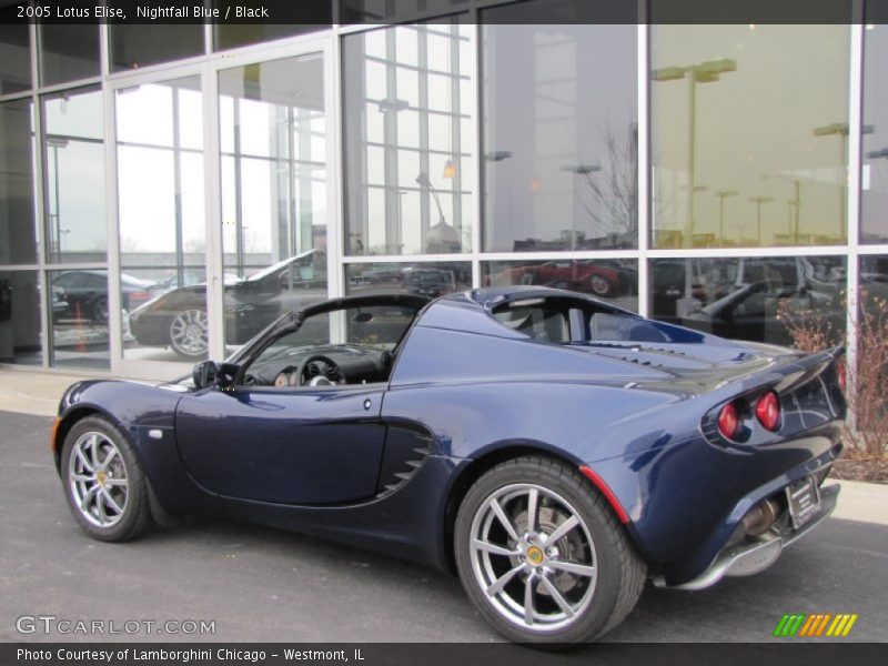 Nightfall Blue / Black 2005 Lotus Elise