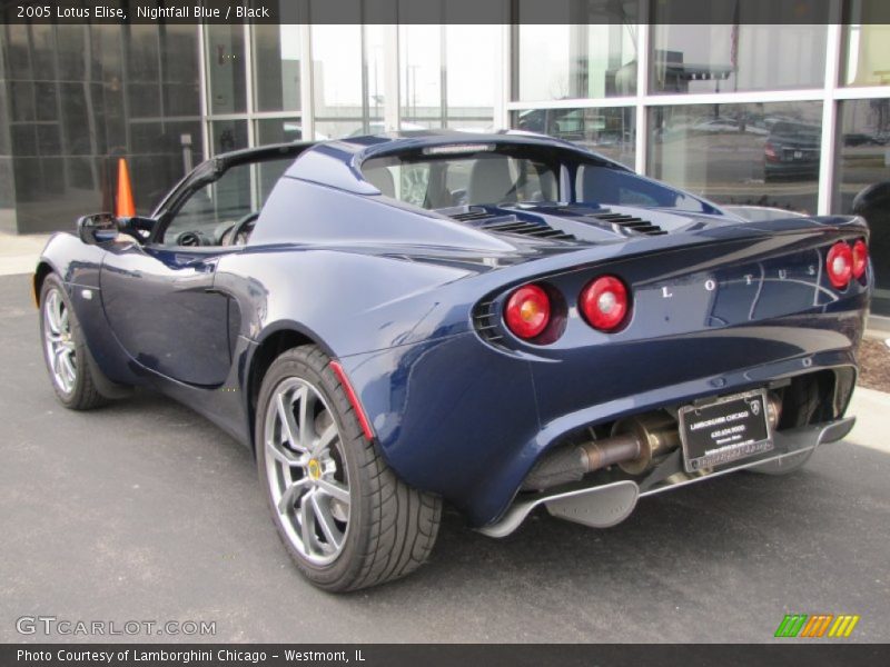 Nightfall Blue / Black 2005 Lotus Elise