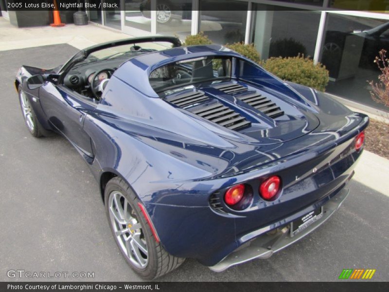 Nightfall Blue / Black 2005 Lotus Elise