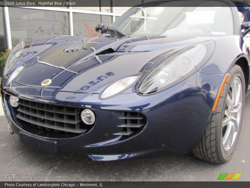 Nightfall Blue / Black 2005 Lotus Elise