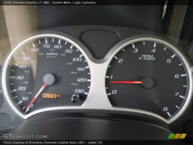 Summit White / Light Cashmere 2006 Chevrolet Equinox LT AWD