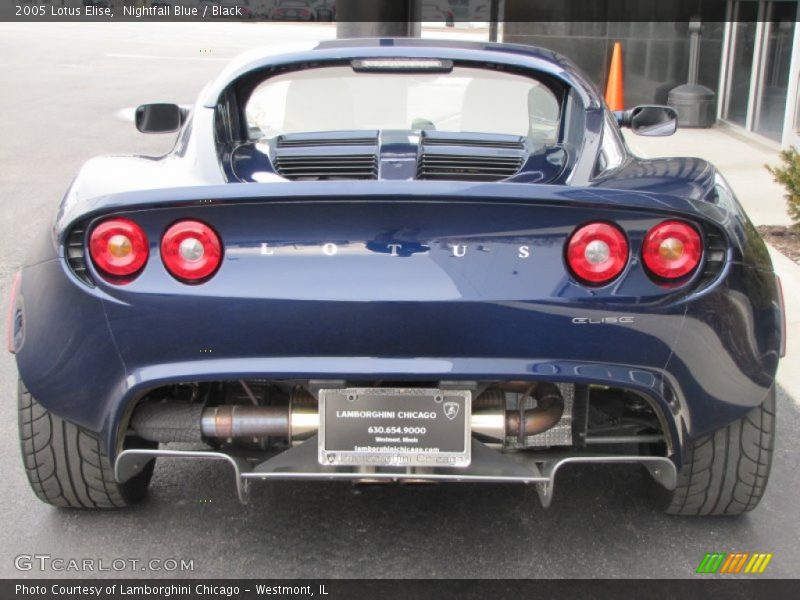 Nightfall Blue / Black 2005 Lotus Elise