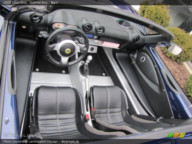Nightfall Blue / Black 2005 Lotus Elise
