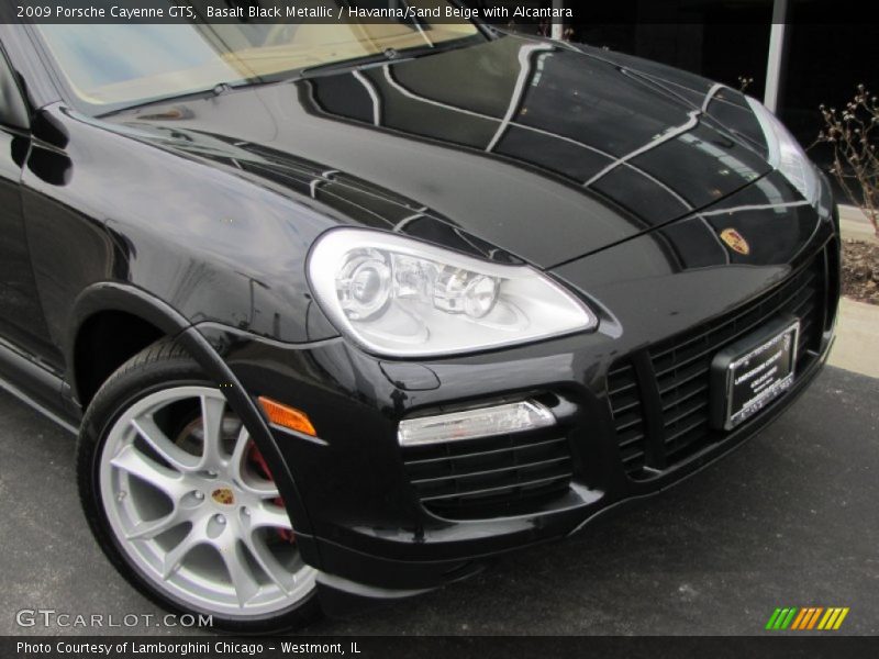 Basalt Black Metallic / Havanna/Sand Beige with Alcantara 2009 Porsche Cayenne GTS